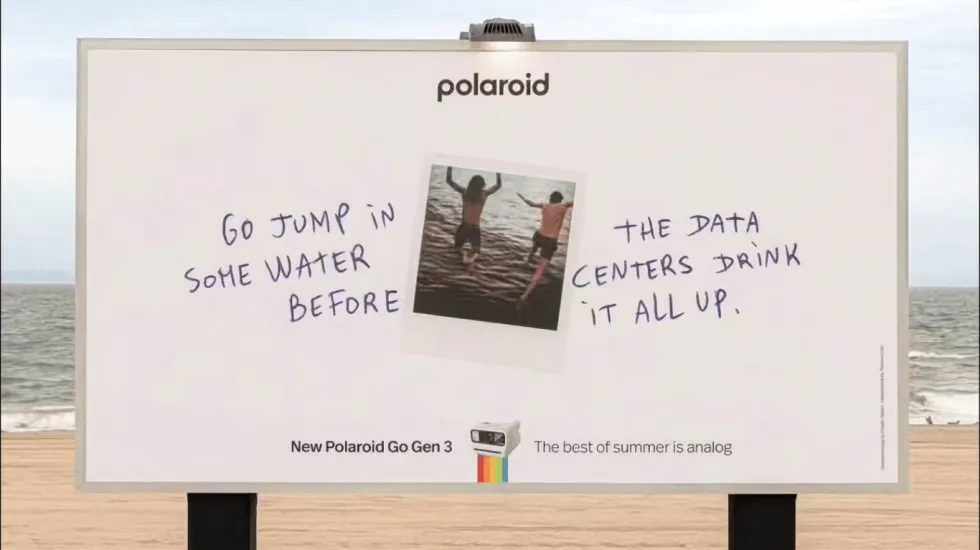 polaroid summer campaign