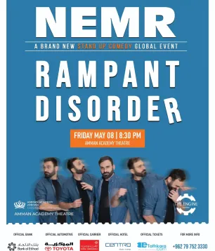 nemr stand up comedy show jordan live