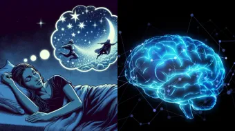 Recording dreams and brain activity