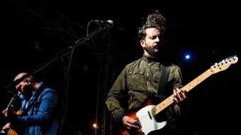 Jadal Jordanian Arabic rock band on stage